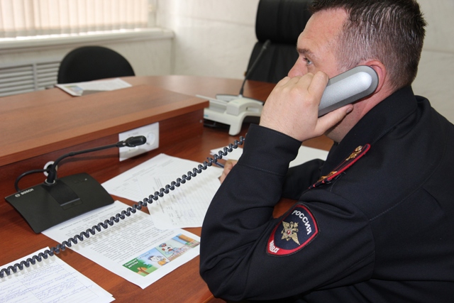 Полицейские Ишима сообщают о смене номера «Телефона доверия»
