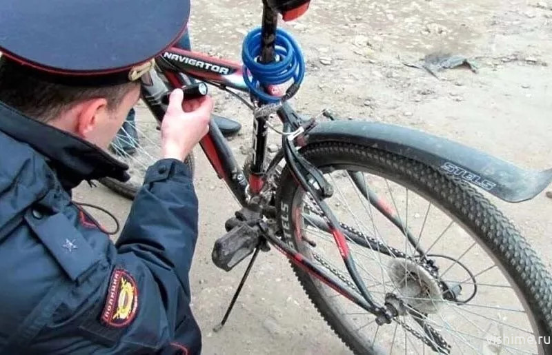 В Ишиме полицейские задержали велосипедного вора
