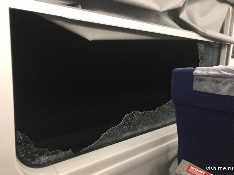 Ишимец разбил окно в вагоне и выпрыгнул из поезда 
