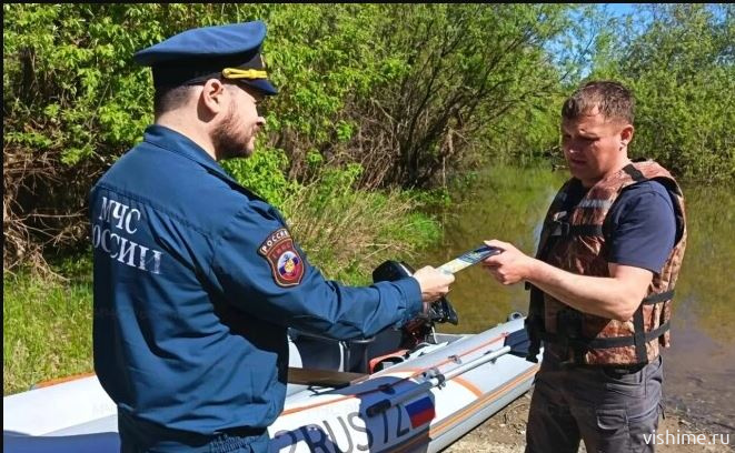 Сотрудники МЧС проверили безопасность на водоёмах Ишимского и соседних округов