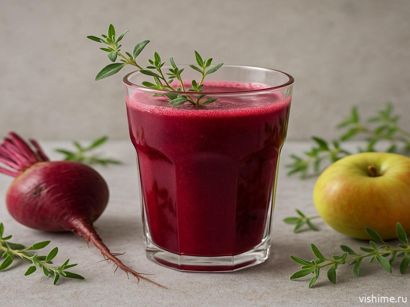 Сок из свёклы и моркови для энергии и иммунитета