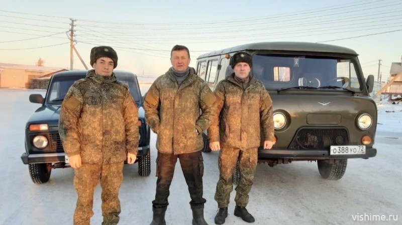 Ишимский фермер передал бойцам СВО два автомобиля и гуманитарную помощь