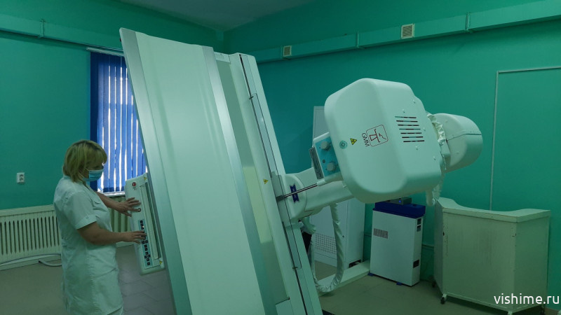 Новые рентгенологические установки установлены в больнице Ишима