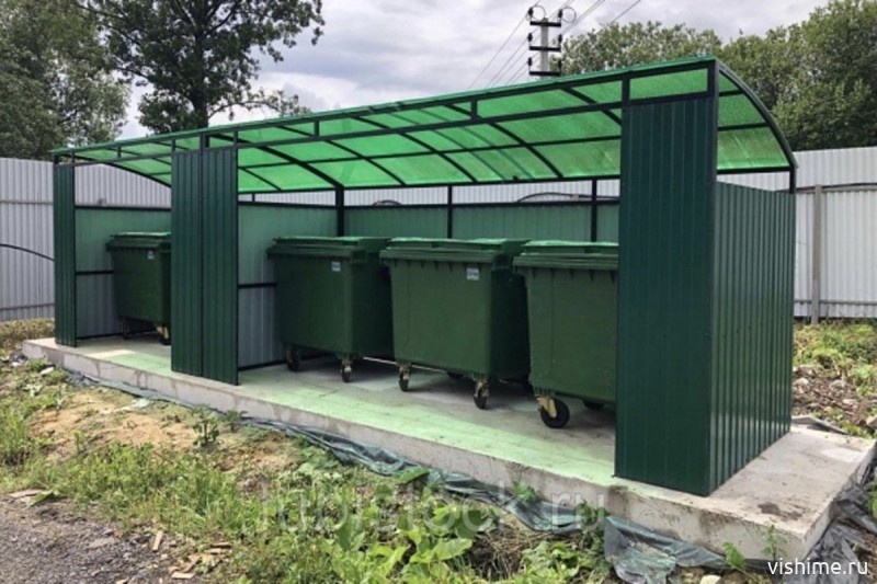 Новые контейнерные площадки установили в Ишиме