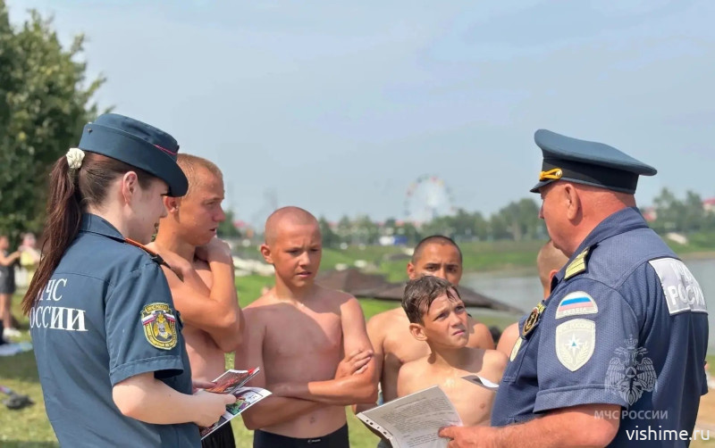  Ишиме напомнили о правилах поведения у воды