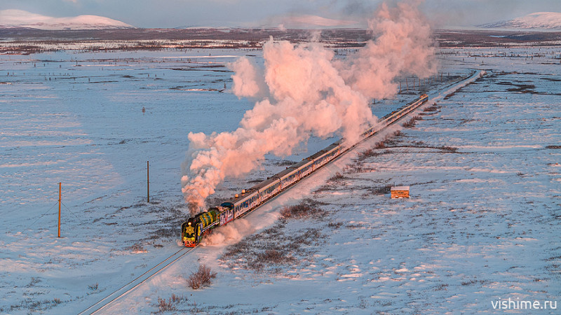 Вагон Снежной королевы ждет ишимцев в праздничном поезде Деда Мороза