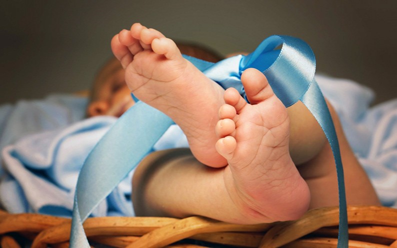 В ишимском перинатальном центре родился 5-килограммовый малыш 