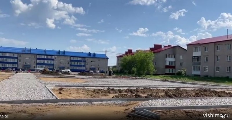 В Ишиме благоустройство площадки на ул. Сургутской завершат досрочно
