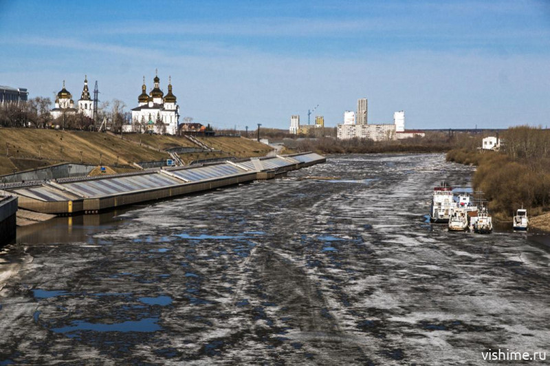 Уровень воды в Иртыше и Ишиме ожидается выше нормы: регион готовится к ЧС