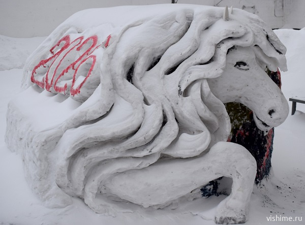 Ишимская исправительная колония заняла второе место в областном конкурсе снежных фигур среди осуждённых