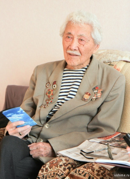 96-летний ветеран войны из Ишима отметил день рождения 