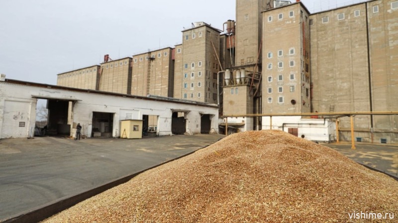 На Ишимском комбинате хлебопродуктов заложен хороший запас хлеба