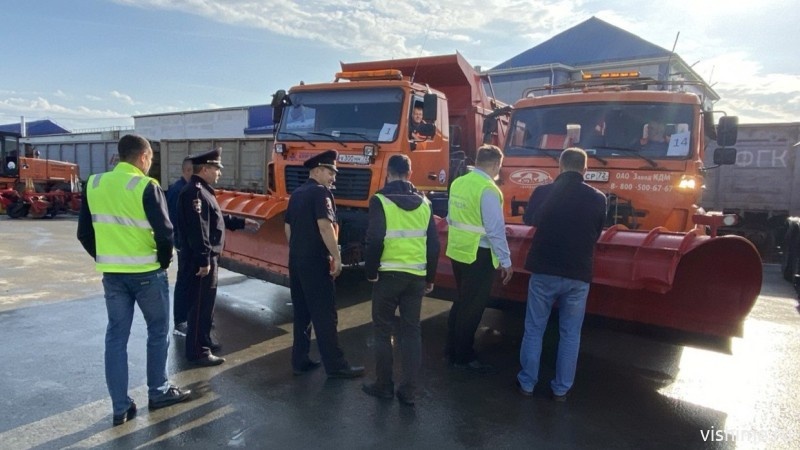 Готовность дорожной службы к зиме провериала Госавтоинспекция Ишима