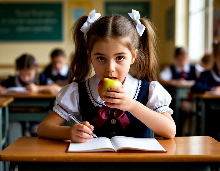 Что дать ребенку в школу на перекус