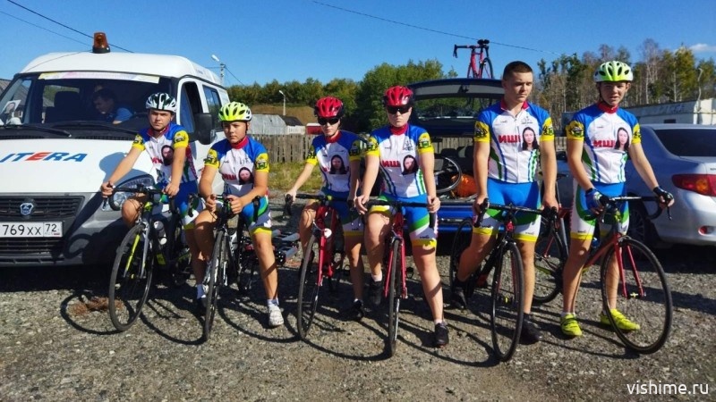 Открытие первенства Тюменской области по велосипедному спорту в Ишиме
