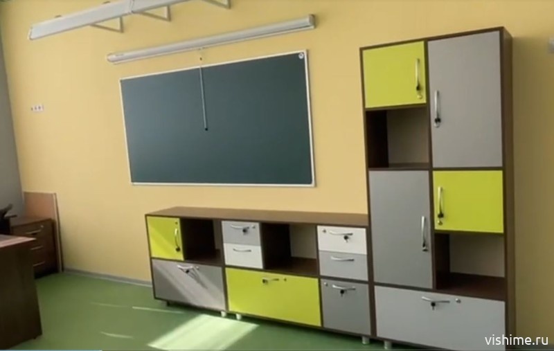 В Ишимском многопрофильном техникуме ведётся поэтапный ремонт