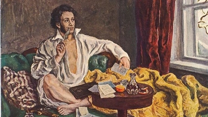 Как Пушкин проиграл главу Евгения Онегина ?