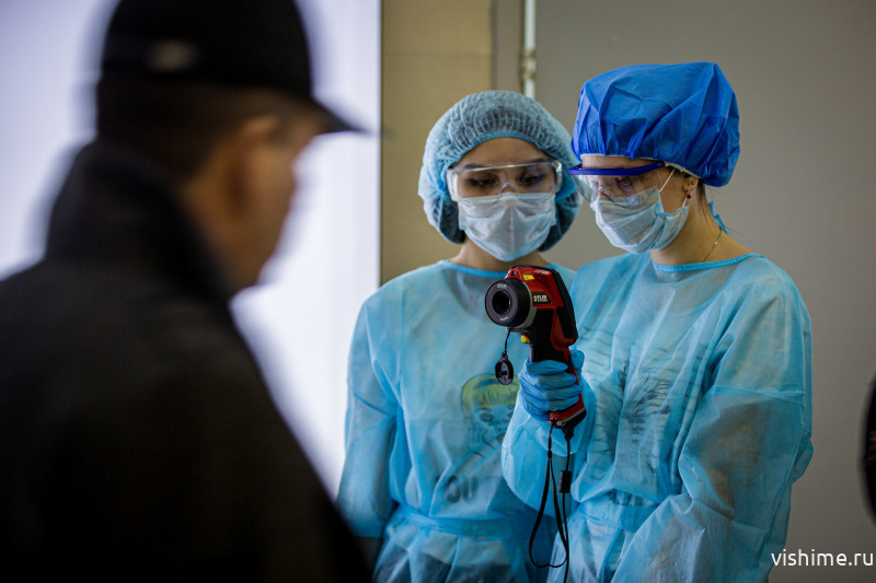 За последние сутки в инфекционный моногоспиталь Ишима поступило шесть человек
