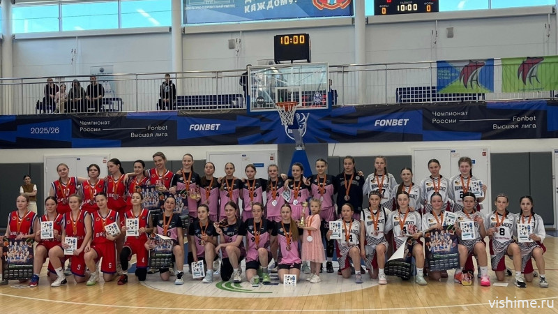 «Ишим-Баскет» стал серебряным призёром финала Межрегиональной детской лиги в Омске