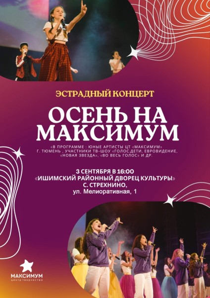 Концерт в селе Стрехнино