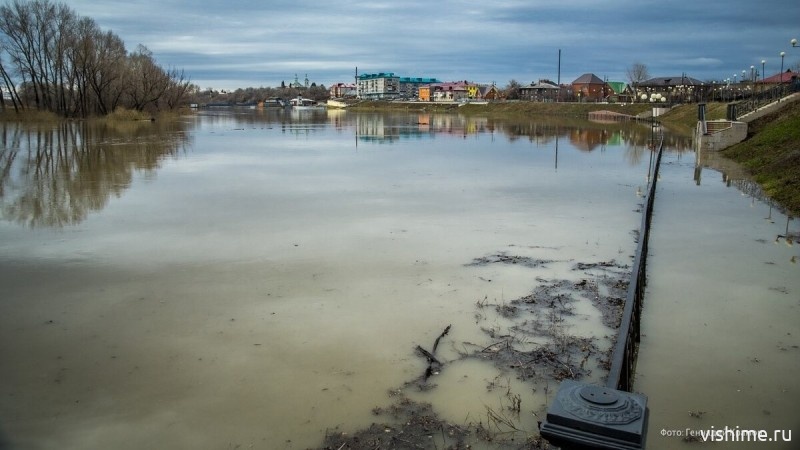 В Тюменской области готовятся к высокому уровню воды в реке Ишим