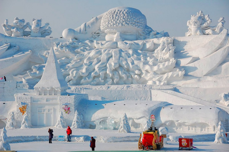 Фестиваль льда и снега в Харбине сводит с ума!
